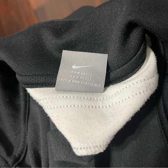 Vintage 90s Nike Track Jacket Women’s Size XL (16-18) Black And White Full Zip - Picture 14 of 14